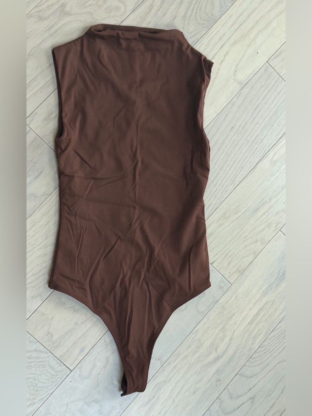 Open Edit Women's Brown Bodysuit